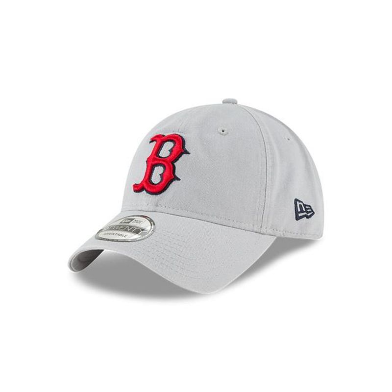 MLB Boston Red Sox Core Classic 9Twenty Adjustable (UBR0647) - Grey New Era Caps